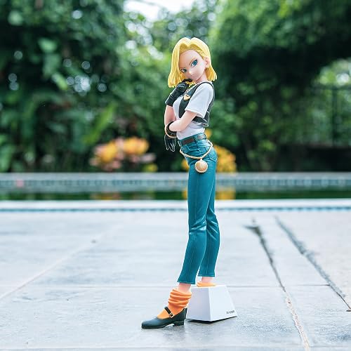 Banpresto Dragon Ball Z Glitter＆GLAMOURS-Android 18-III(ver.A), Multiple Colors (BP17316)