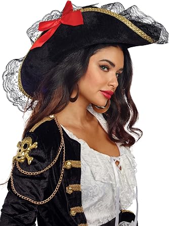 Dreamgirl Womens Pirate Hat Womans