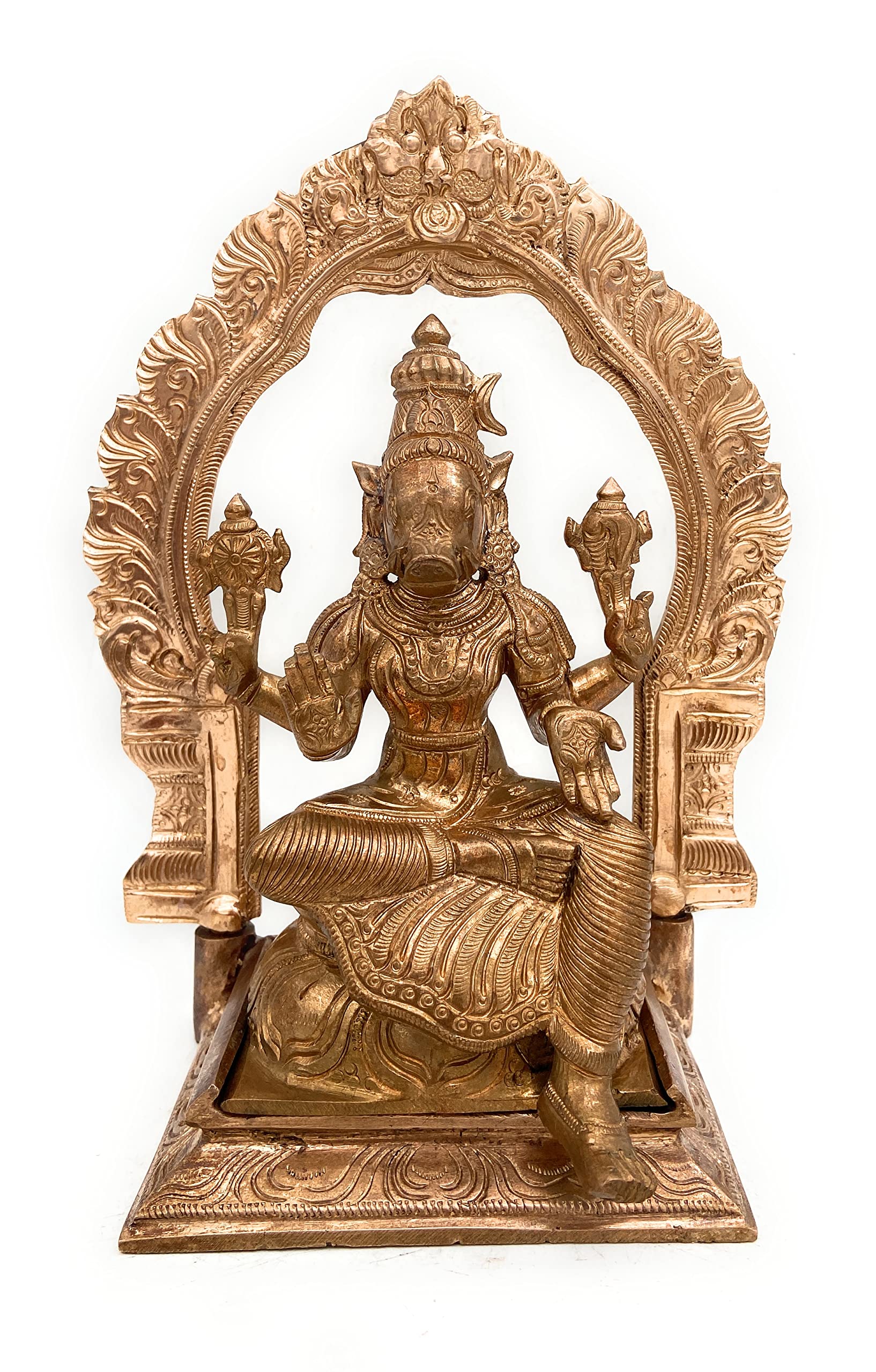Buy Bhunes Bronze Varahi Idol Varahi Amman Statue Goddess Varahi Goddess Varahi Idol