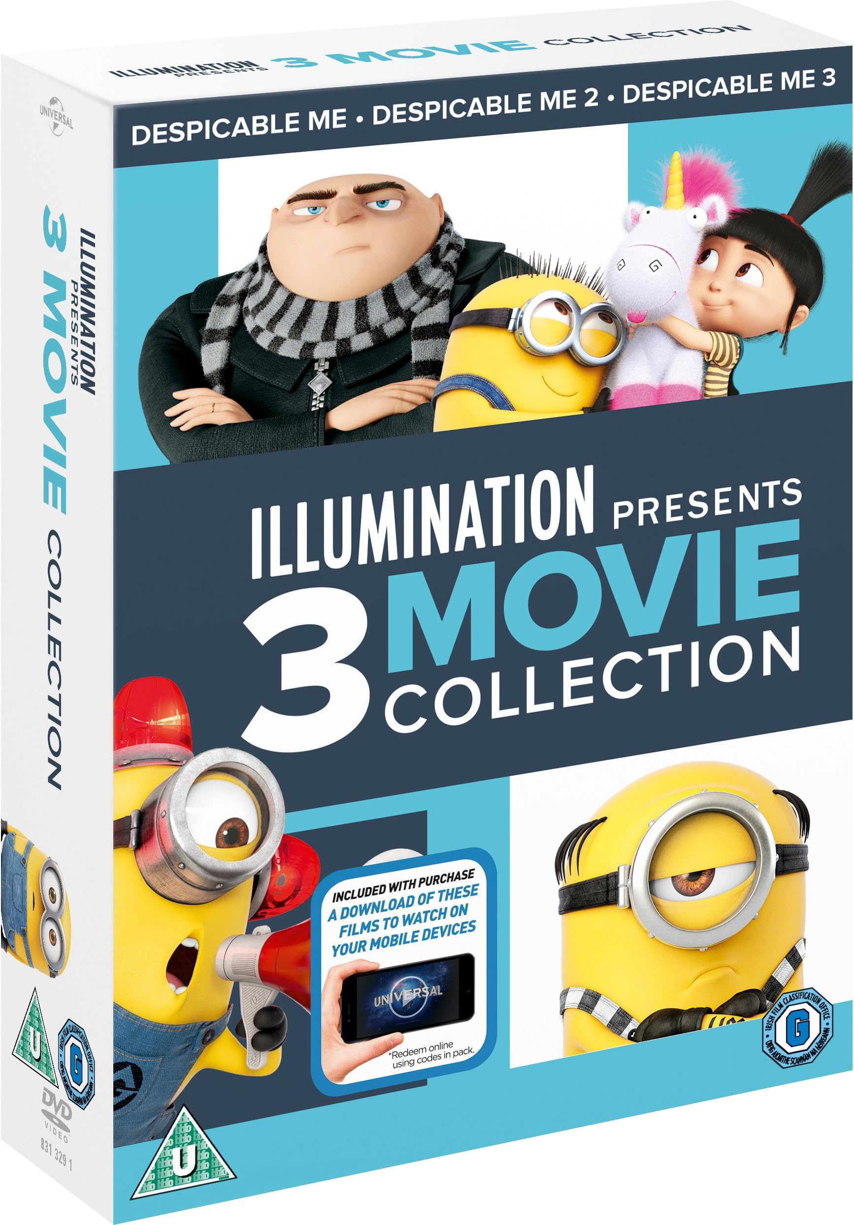 Despicable Me 1-3 [2017]
