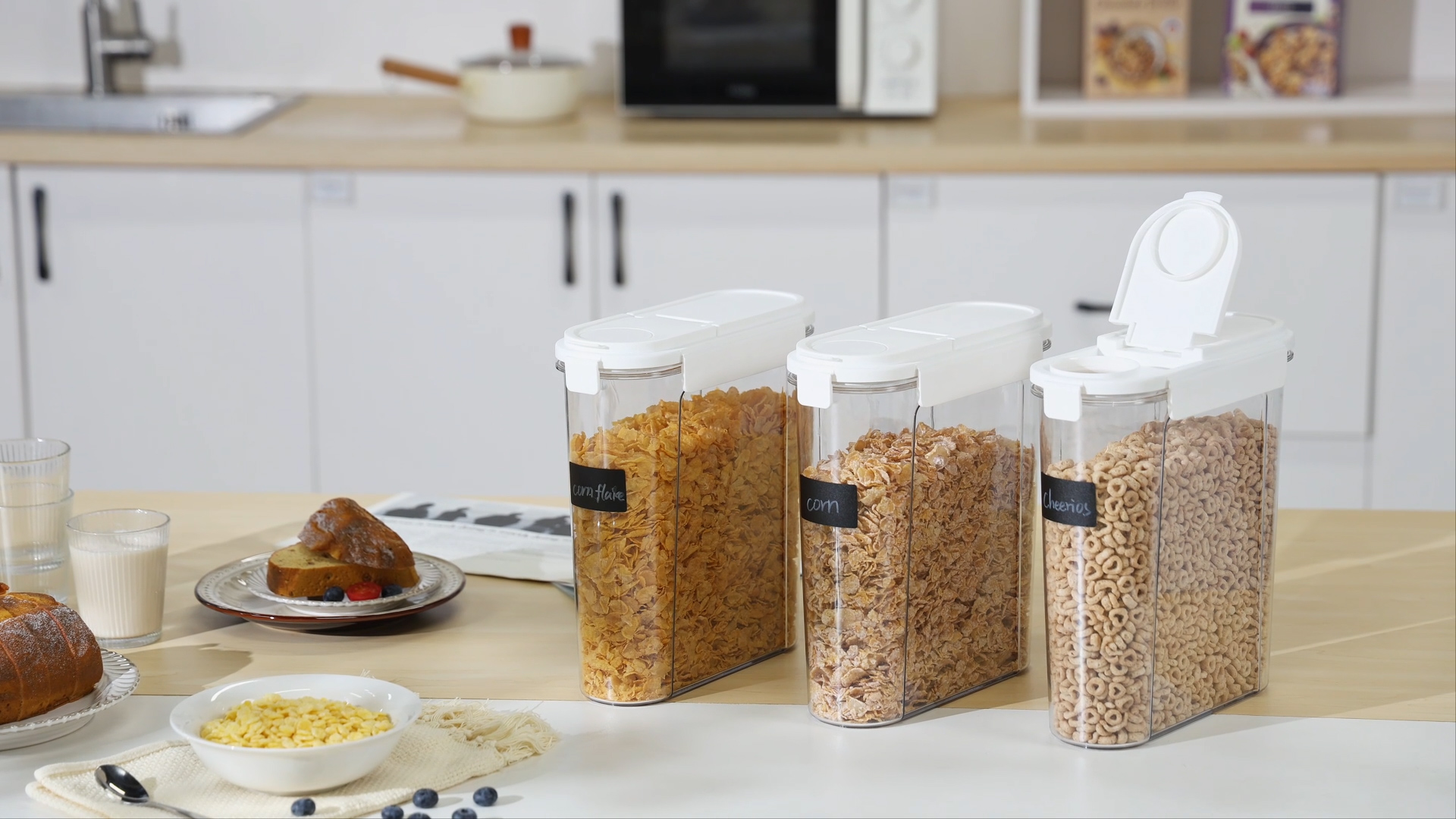 Ordeluxe Vorratsdosen Set 6-teilig - Luftdicht & BPA-frei