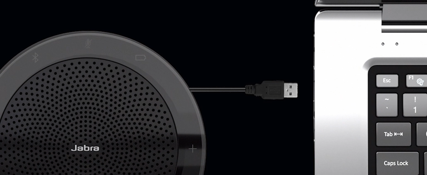 Amazon.com: Jabra Speak 410 Corded Speakerphone for Softphones, MS