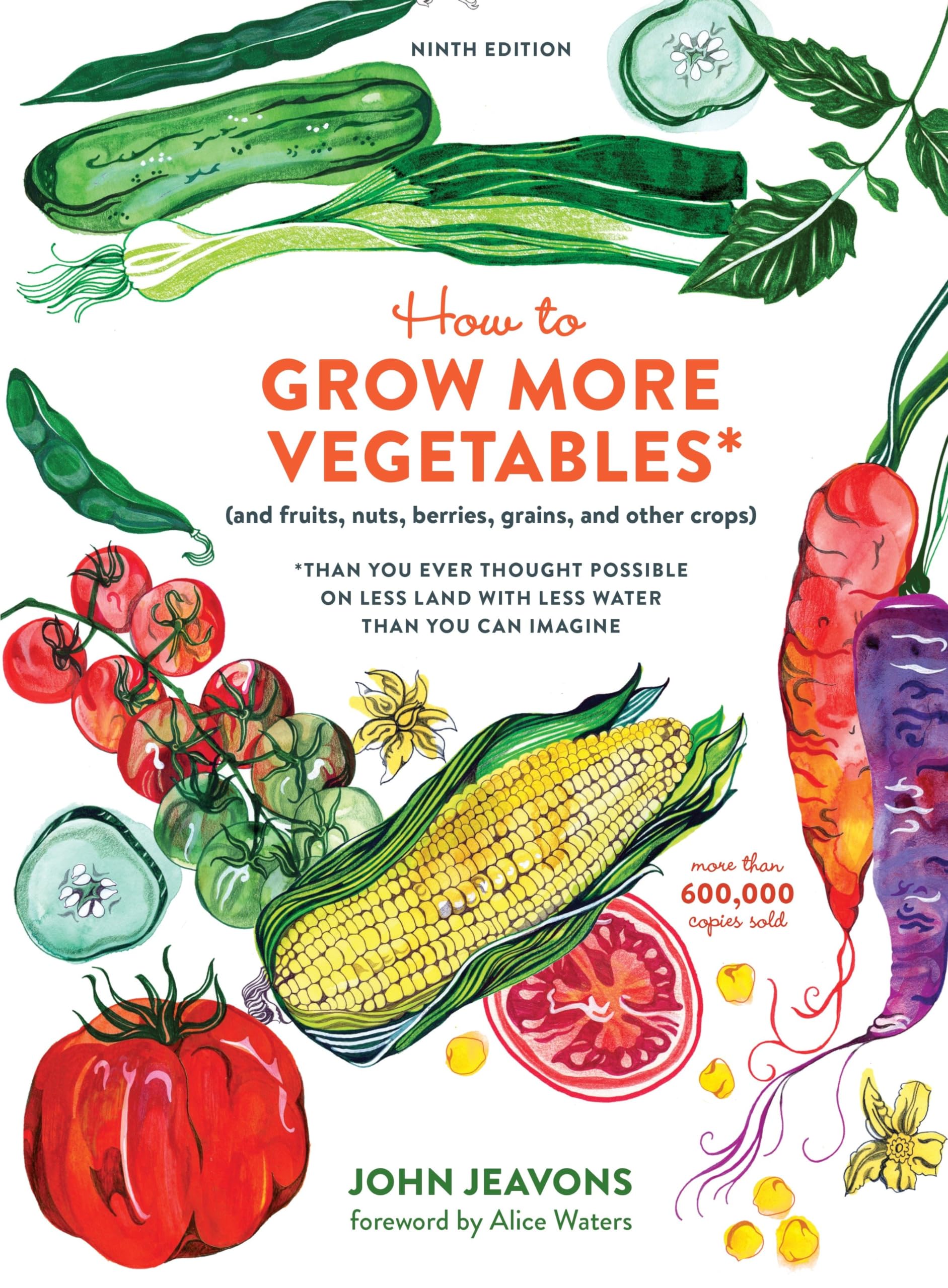 How to Grow More Vegetables, Ninth Edition – Buch: Gemüse- und Ernte-Guide
