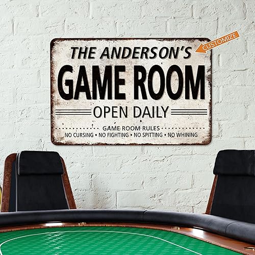 Vista 55 de Letrero personalizado para sala de juegos, sala de juegos, sala de juegos, sala de juegos, sala de juegos, sala de juegos, sala de juegos, 6