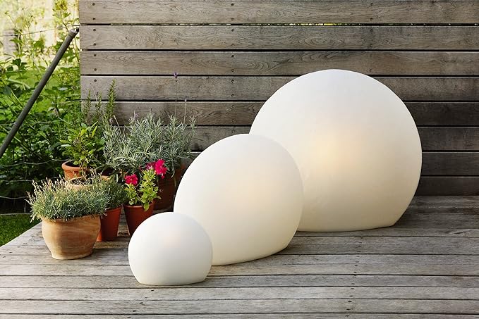 Authentics Authentics 823556 vloerlamp EGGO/M/Outdoor/H 45 cm Ø 55 cm/wit photo 2