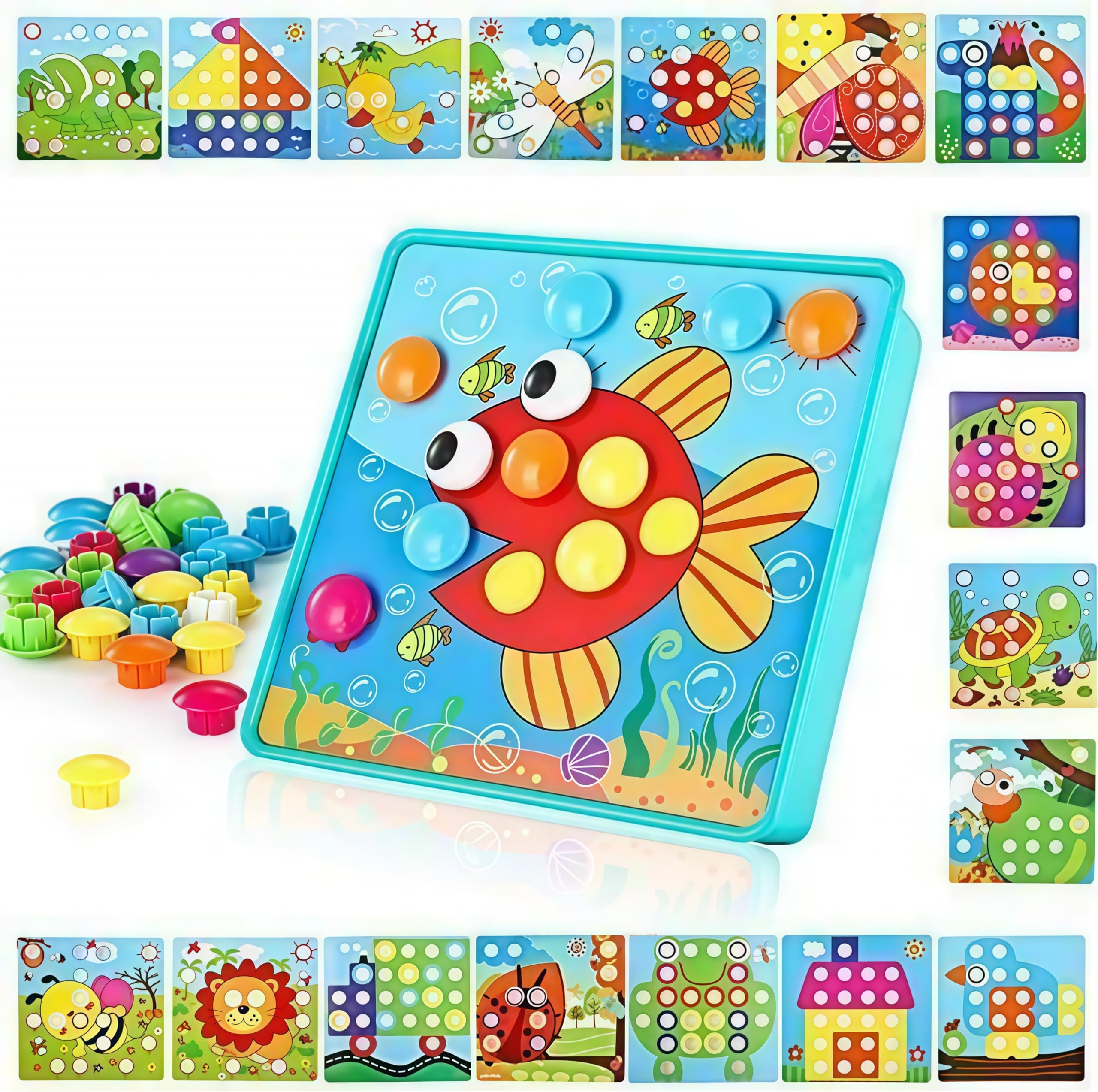 Button Art Toy
