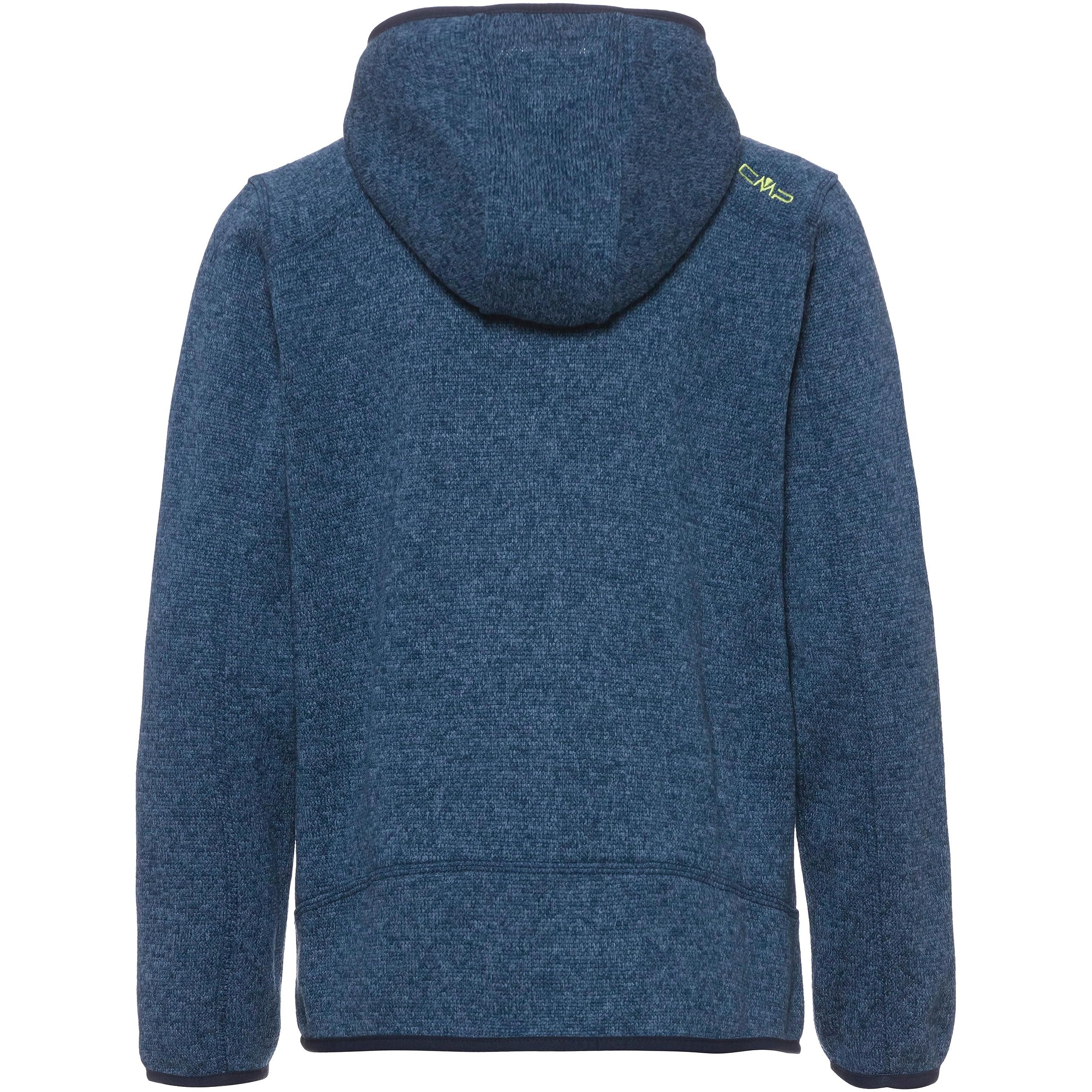 CMP 3h60844 Veste Knit-Tech pour enfant à capuche fixe Mixte enfant