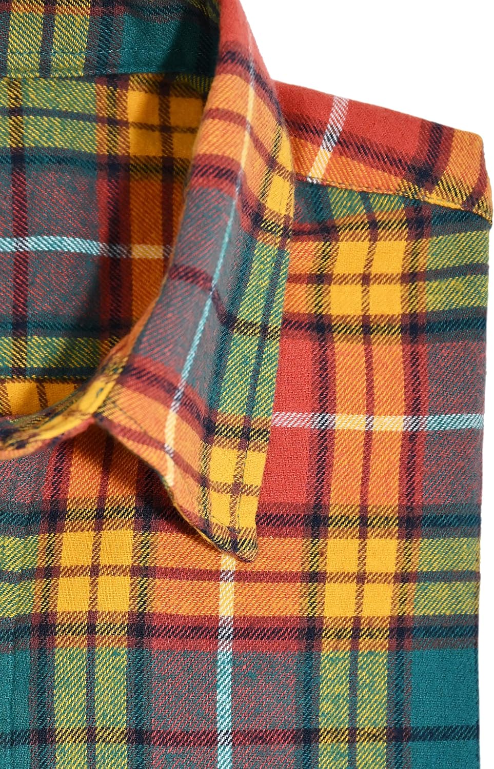 J.Crew Mercantile Men's Classic-Fit Long-Sleeve Flannel Plaid Shirt