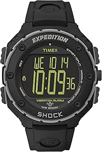 Timex Men&#39;s Expedition Shock XL Vibrating Alarm 50mm Watch