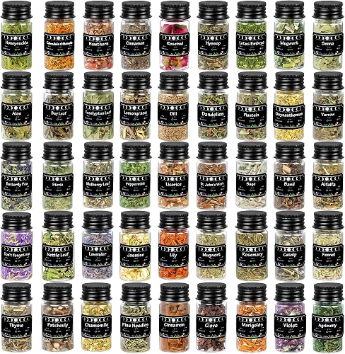Herbs for Witchcraft, 45-Piece Dried Herb Set