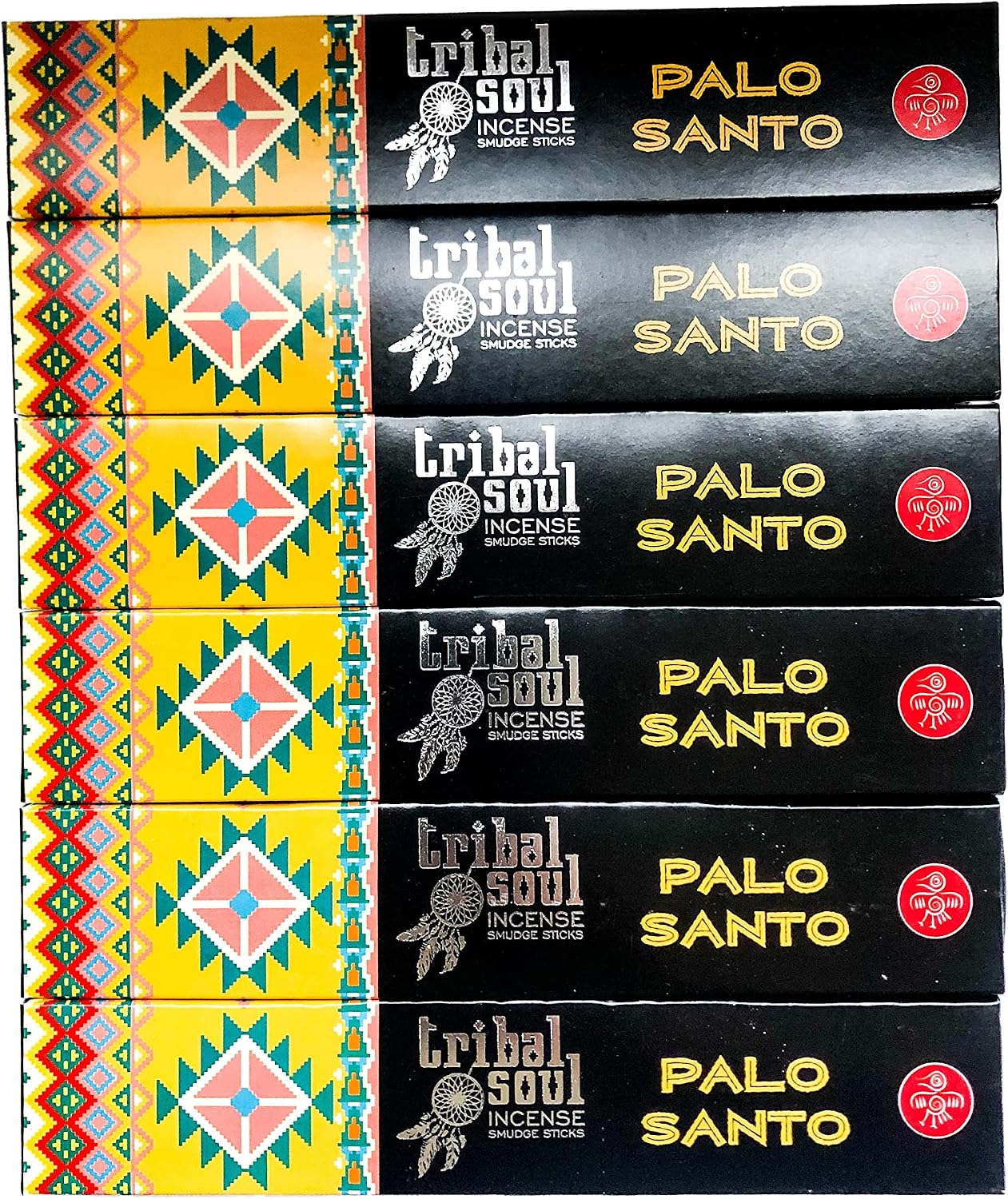 Tribal Soul Incense Smudge Sticks - Premium Incense - 90 Grams (Palo Santo)