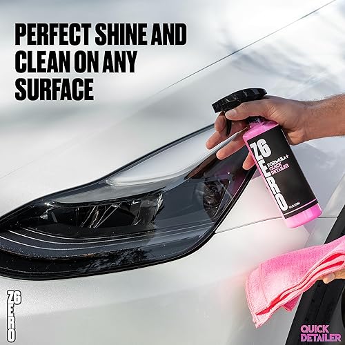 Miniatura 6 de Zero Six Ceramic Quick Detailer Spray - Brillo profesional para automóviles con revestimiento de cerámica avanzado  Brillo superior, protección de