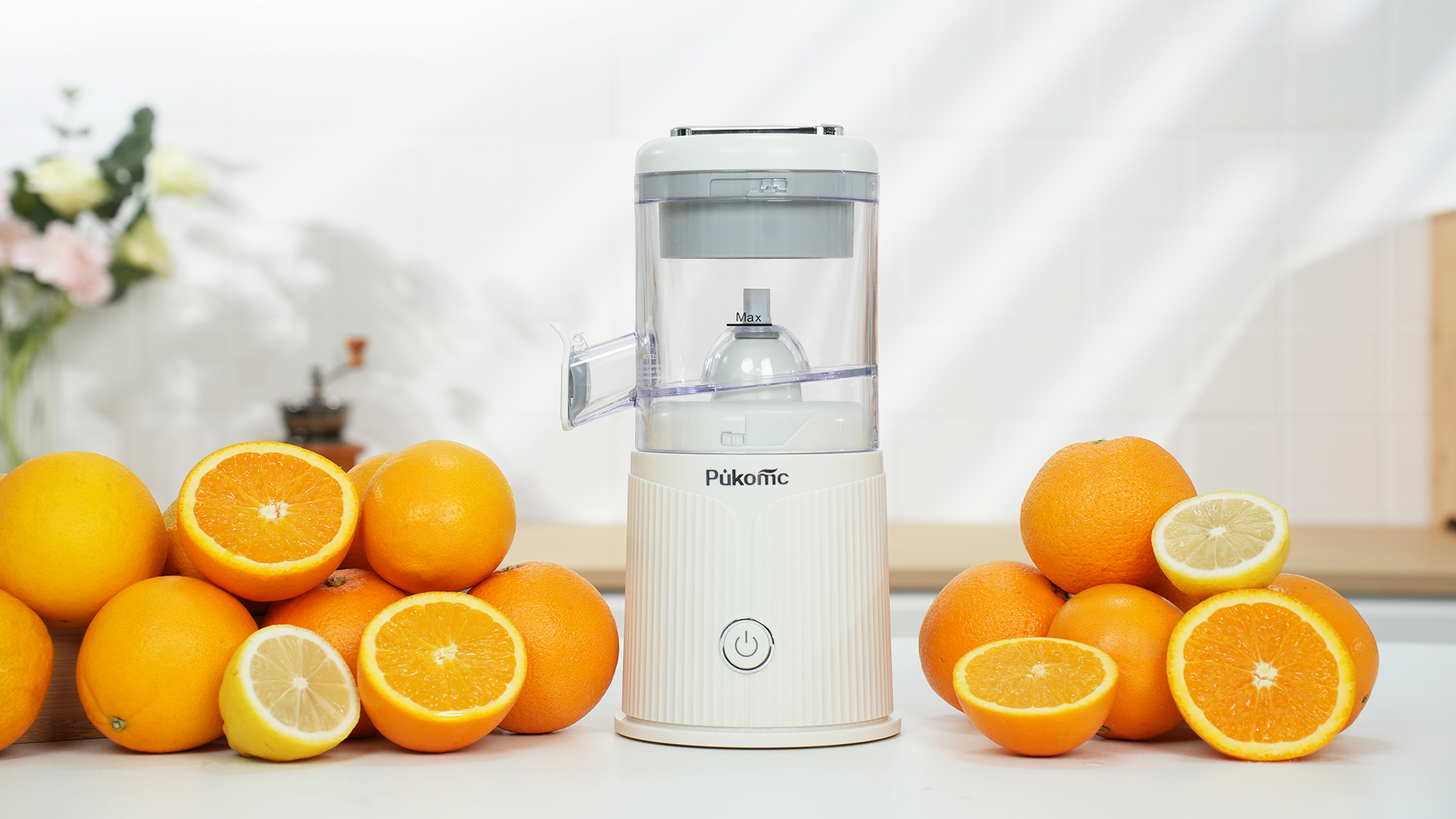 Amazon.com: Pukomc Electric Citrus Juicer, Portable Rechargeable