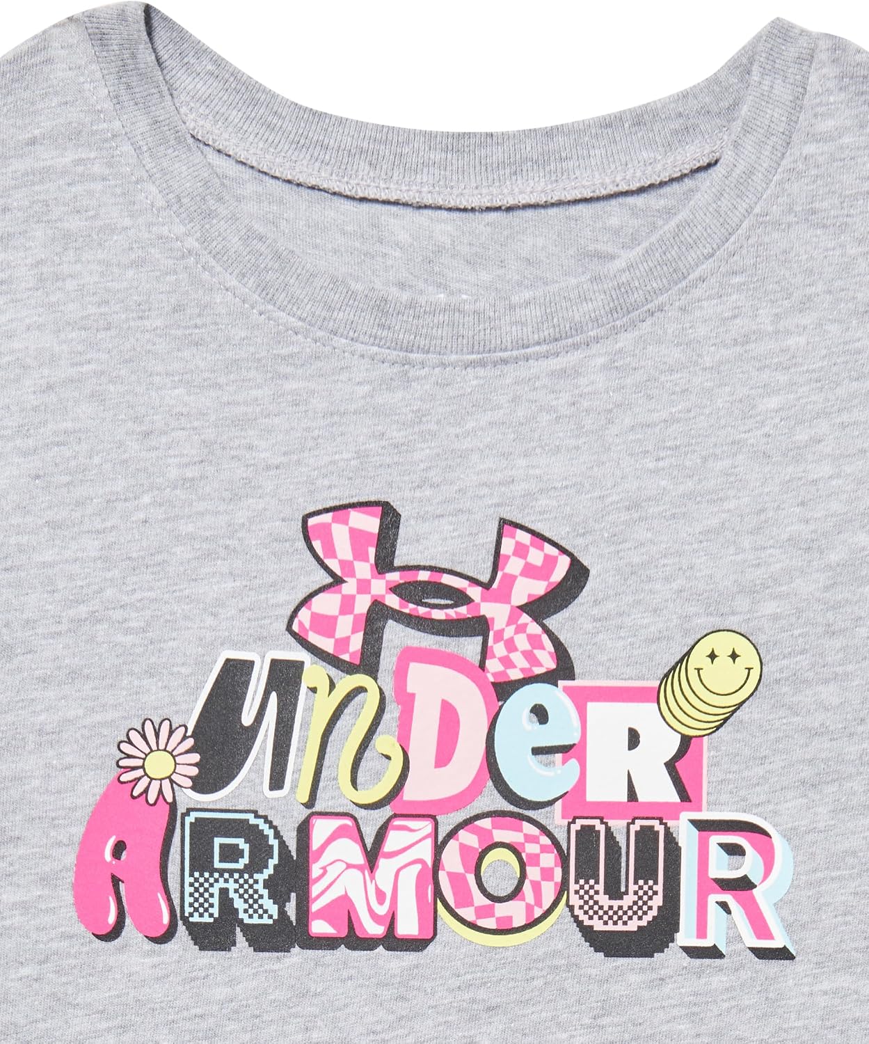 Under Armour Girls Girls Short Sleeve Shirt, Crewneck, Lightweight and Breathable Athletic-t-Shirts