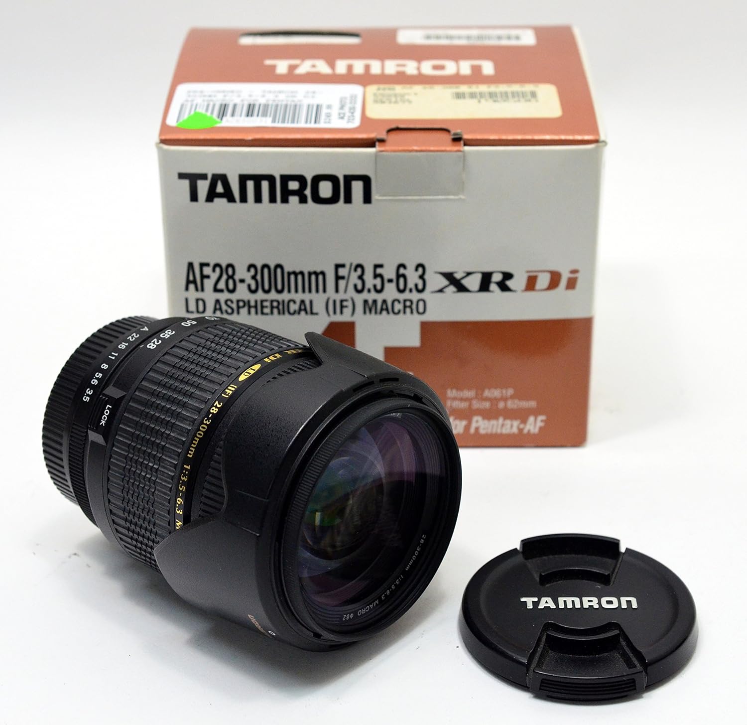 Tamron AF 28-300mm f/3.5-6.3 XR Di LD Aspherical (IF) Macro Ultra Zoom Lens for Pentax Digital SLR Cameras (Model A061P)