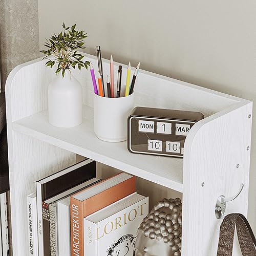 Miniatura 6 de IRONCK Archivador con estantería y toma de corriente archivador vertical para archivo de tamaño cartalegalA4A3 soporte grande para impresora con