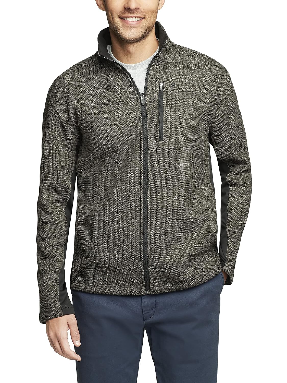Buy IZOD Men's Big and Tall Advantage Performance Full Zip Fleece
