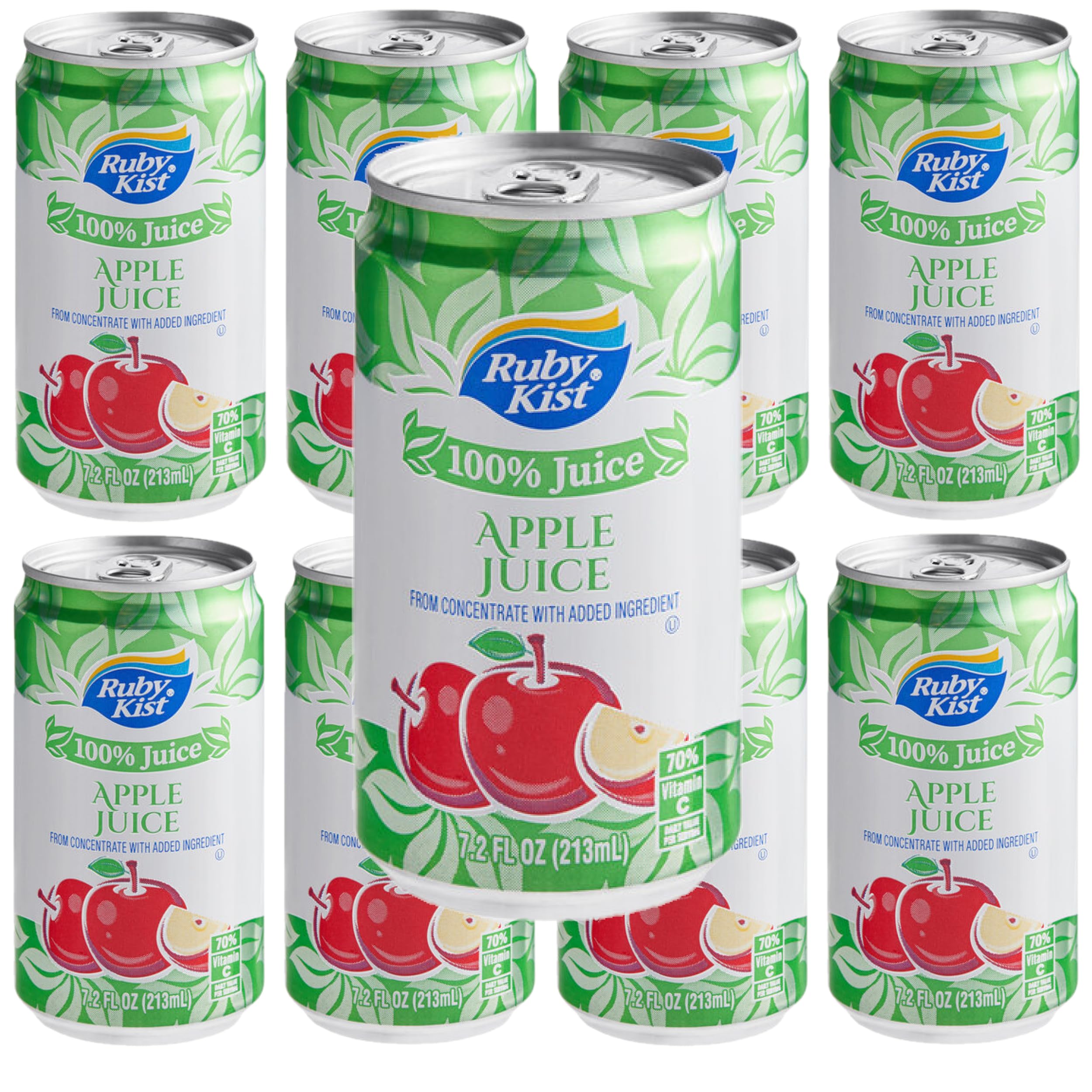 BAY AREA MARKETPLACE Ruby Kist Apple Juice (7.2 fl.oz Cans - 8 Pack)
