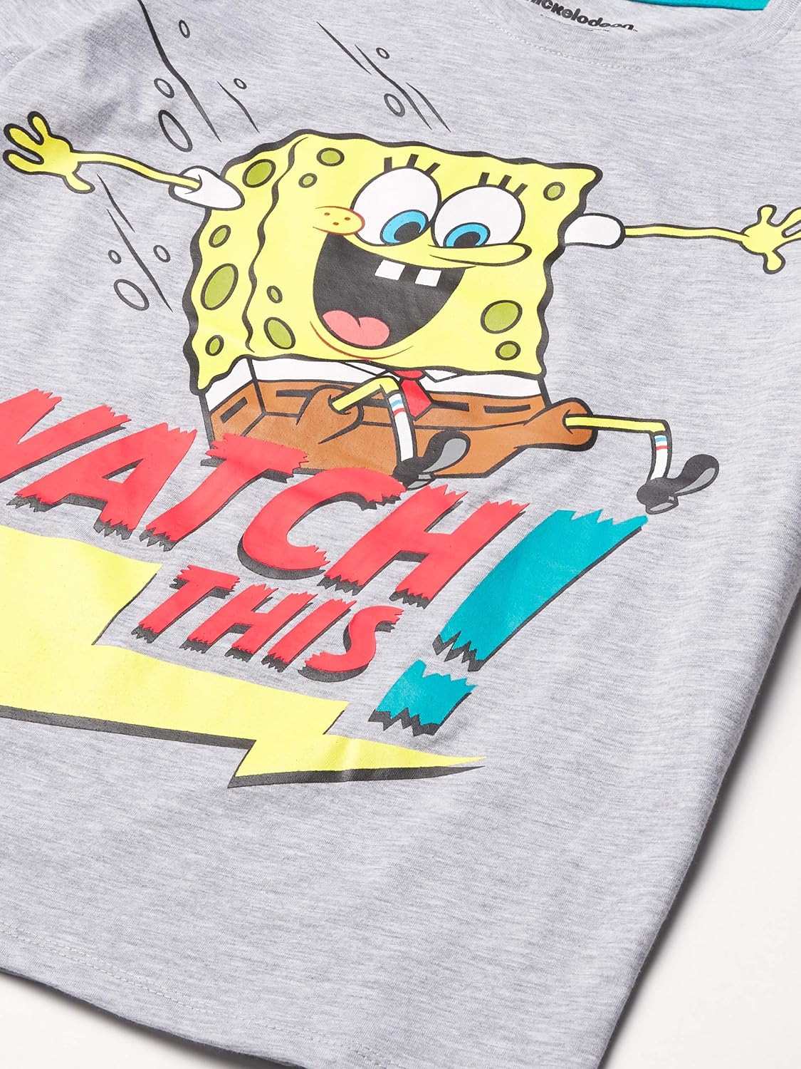 Nickelodeon boys Spongebob Squarepants Graphic Hoodie - Image 3