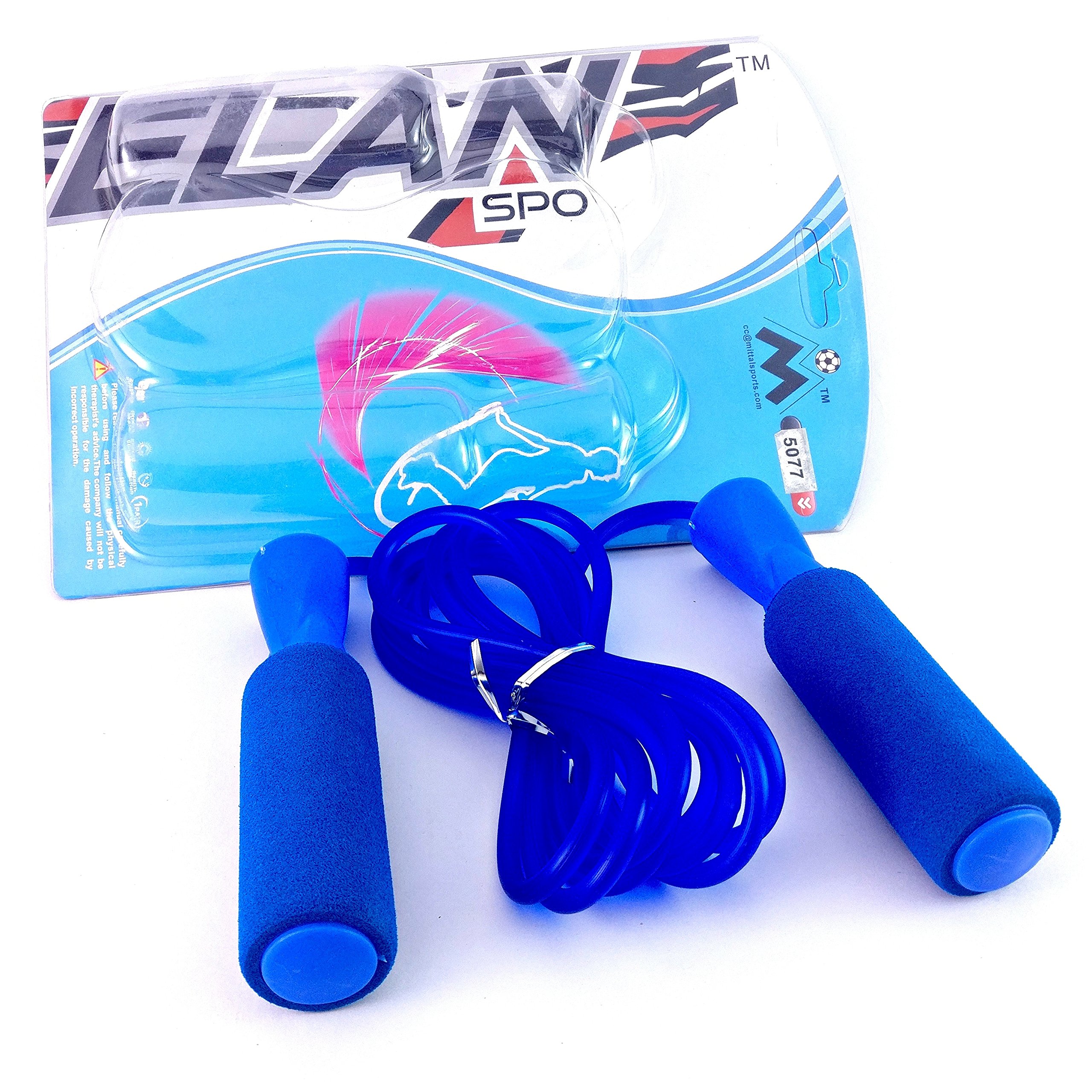Elan Sr-5077-002 Alloy Skipping Rope (Blue)-image-7
