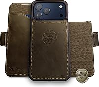 Vista 31 de Dreem Fibonacci - Funda tipo cartera para iPhone 14 Plus Funda desmontable de piel vegana 2 en 1 con soporte integrado, soporte para tarjetas