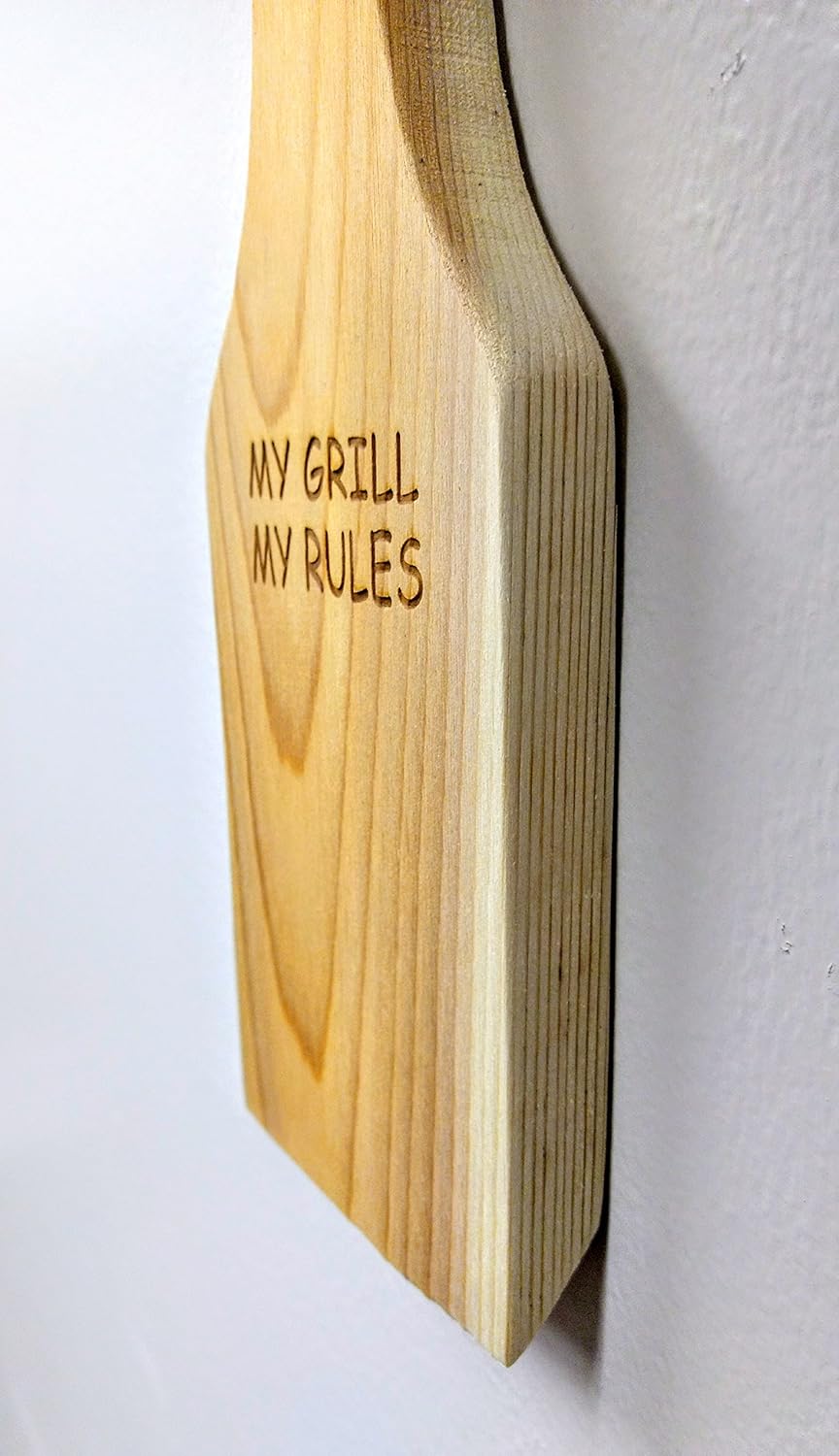 CedarAmerica 53001 Rules Cedar Grill Scraper, One Size, Natural : Patio, Lawn & Garden