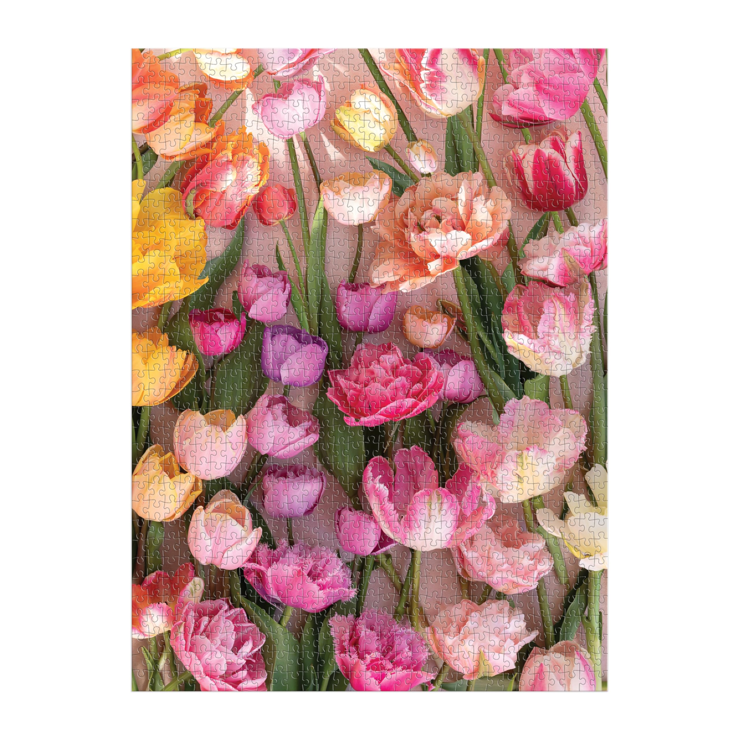 Amazon.com: Galison Ephemeral Tulips– 1000 Piece Jigsaw Puzzle