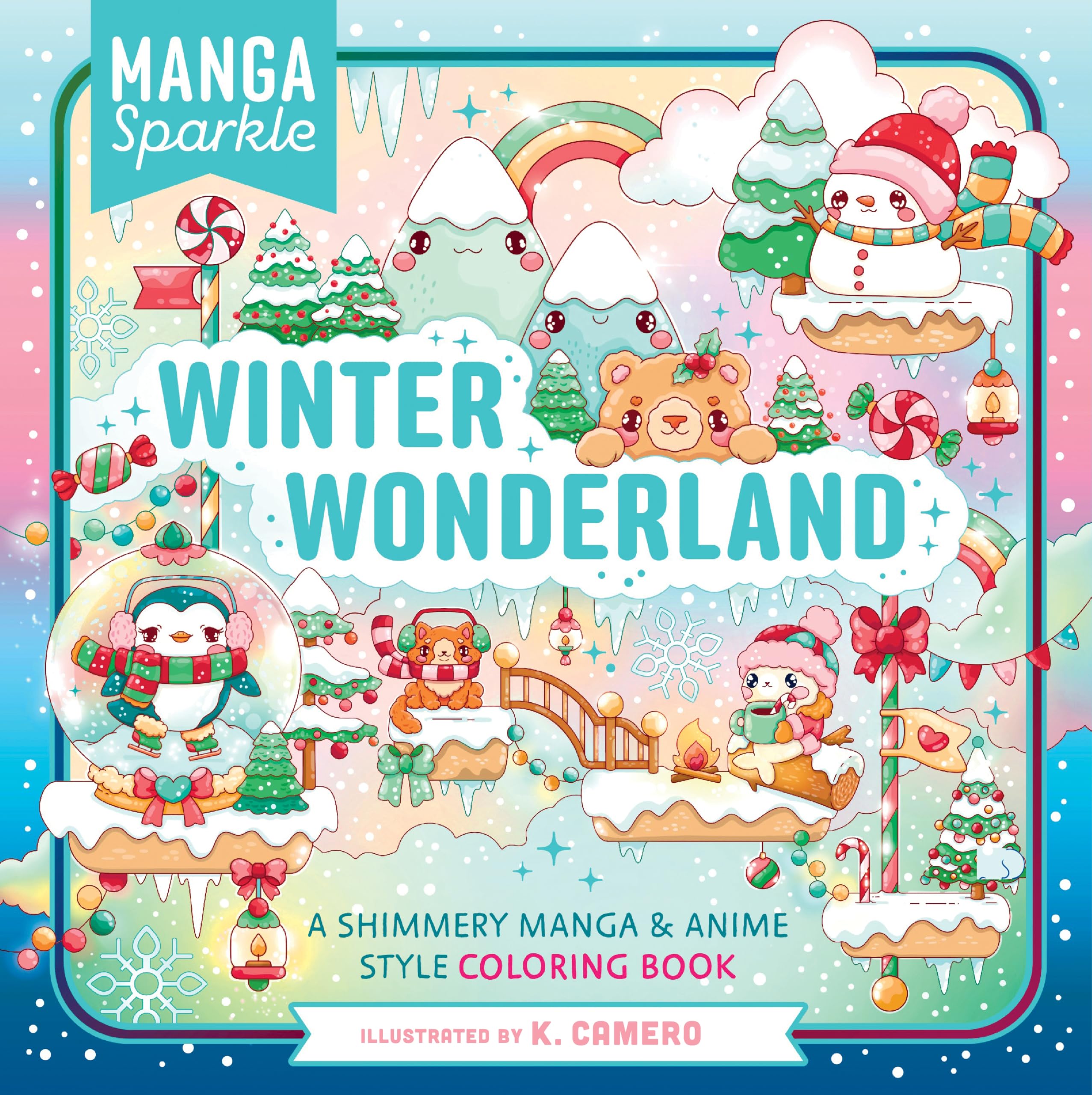 Manga Sparkle Winter Wonderland by K. Camero (Paperback Book)