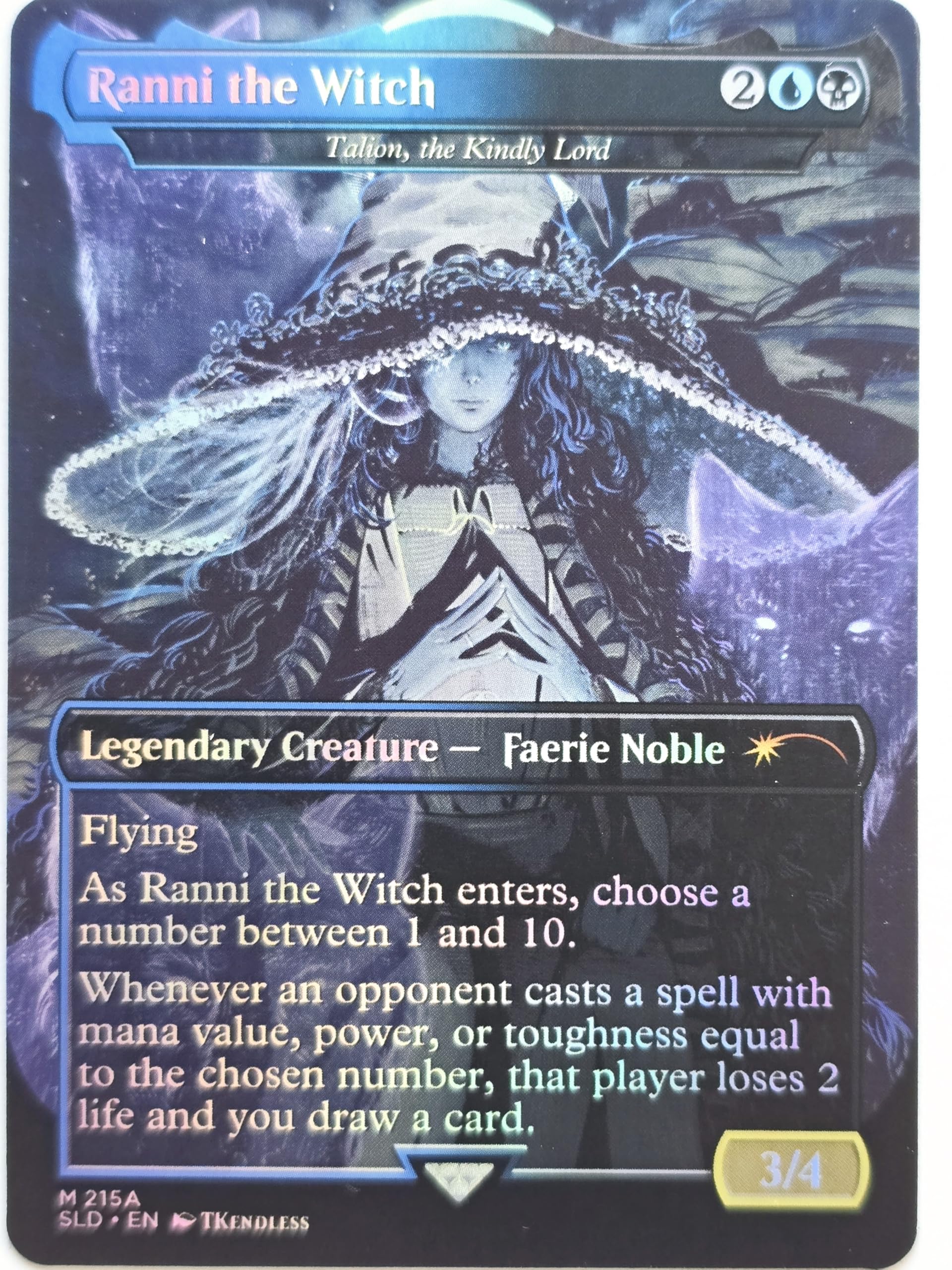 Generic Elden Ring Theme Magic: The Gathering Proxy Card, Talion, The  Kindly Lord 01 Foil