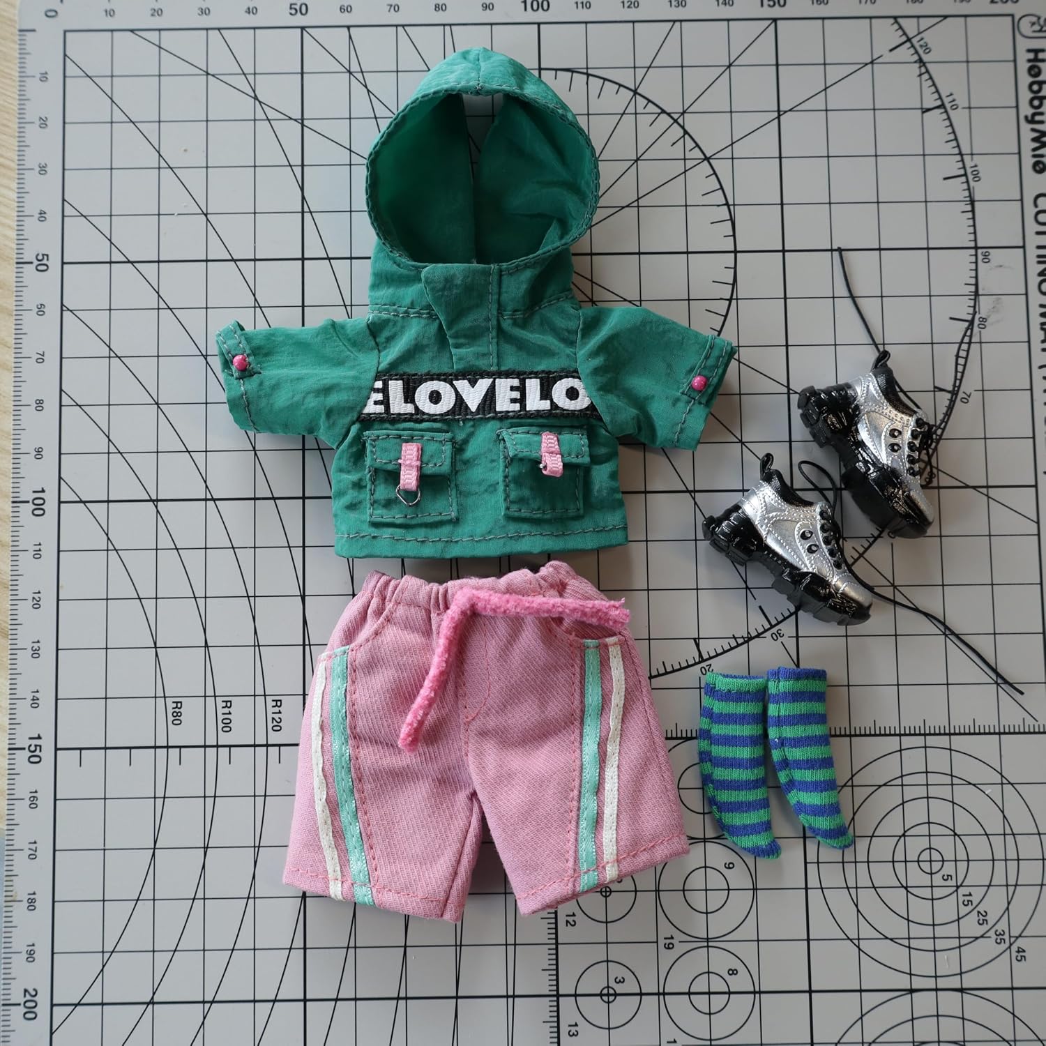 1/6 Scale Summer Doll Outfit, Casual Daily Short-Sleeve Clothes Set, Fresh Color Matching Fashion Apparel, Universal Summer Clothing Accessories for 11-12 Inch Fashion Dolls