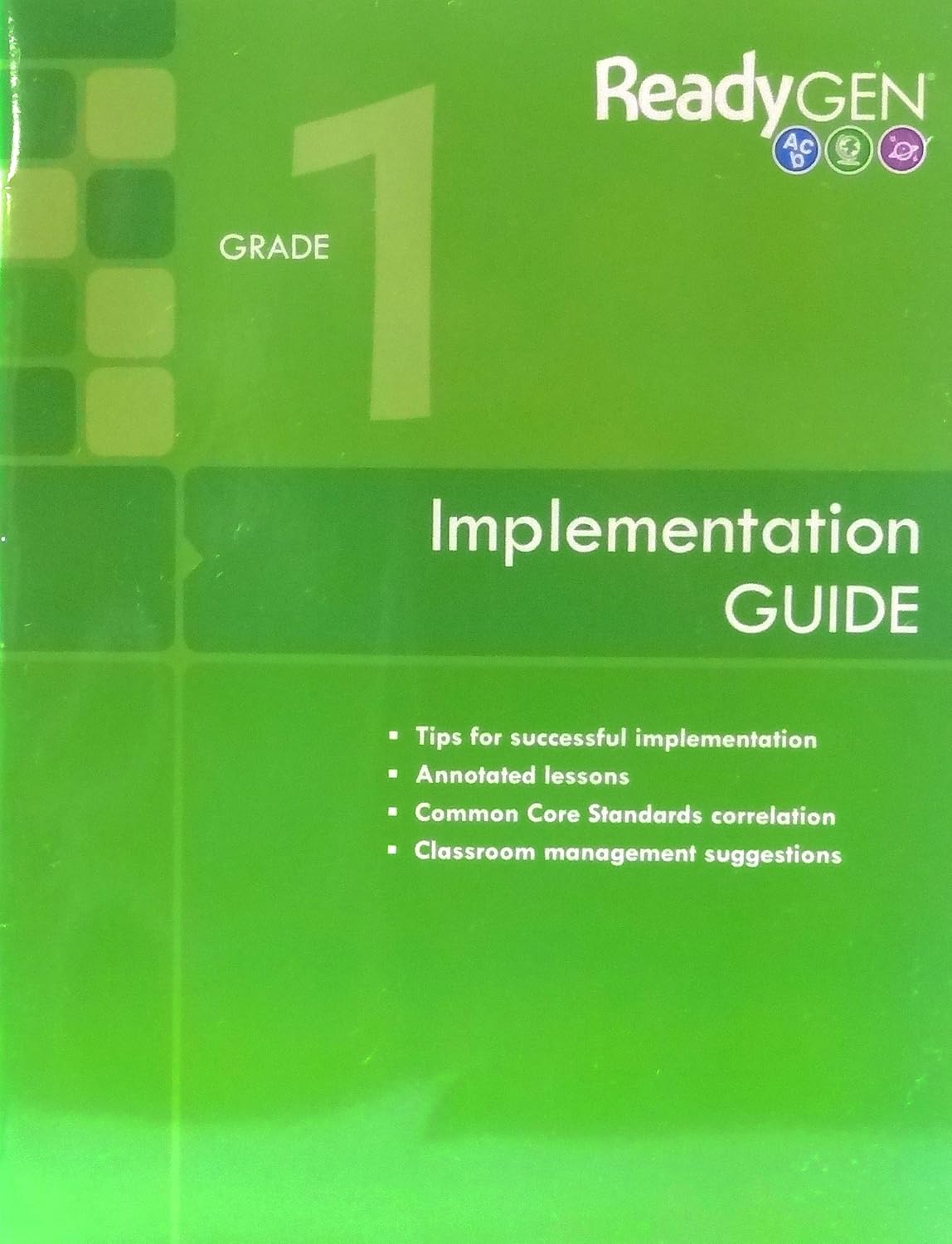 ReadyGEN 2016: Implementation Guide Grade 1: unknown author ...