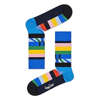 Happy Socks Women’s Beatles Sock - Les Beatles, Paul McCartney, John Lennon, RIngo Starr, George Harrison