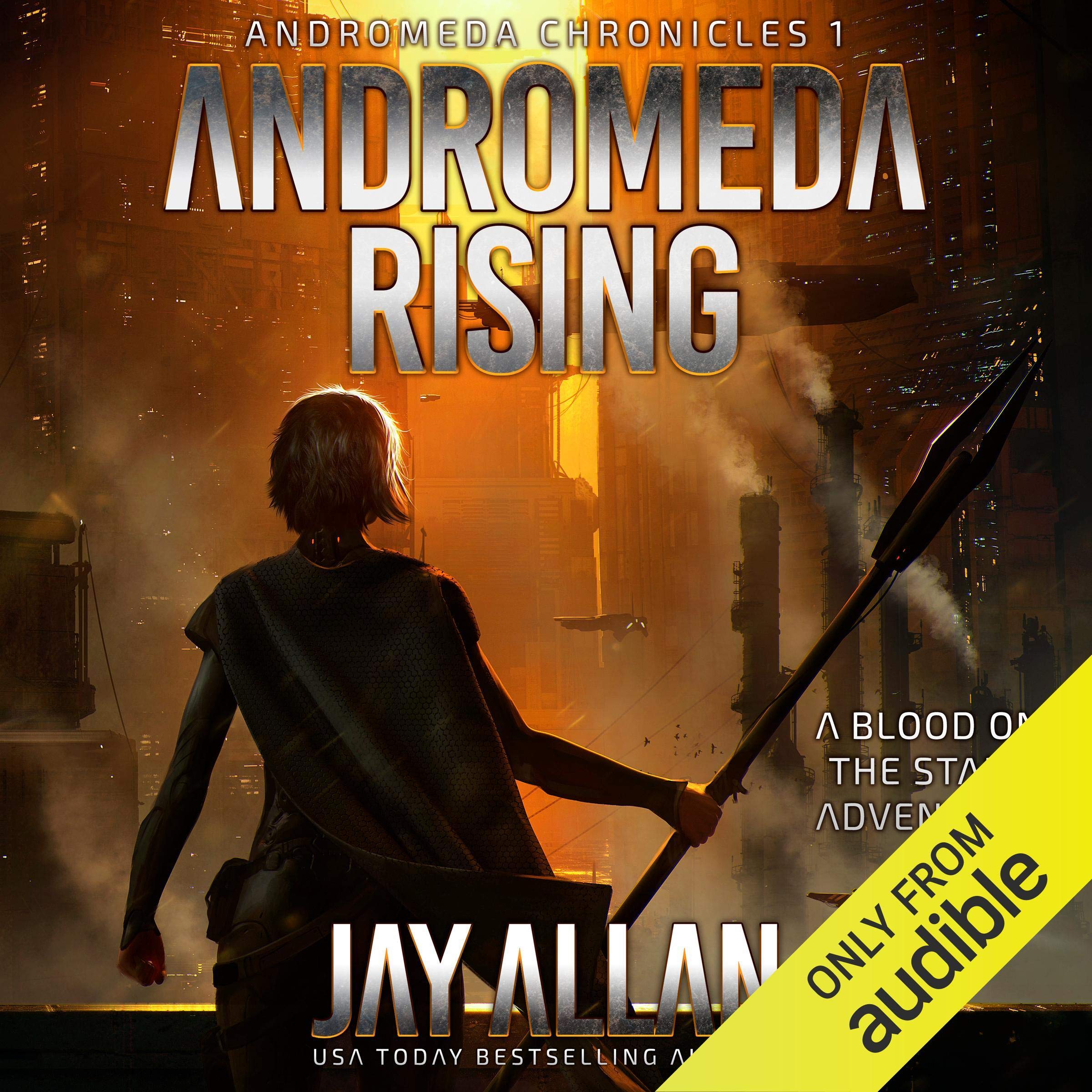 Cover art for Andromeda Rising