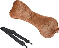 Vista 2 de Almohada para la cabeza para silla reclinable, para sofá, almohada para el cuello reclinable, almohada para el cuello de sofá (marrón)