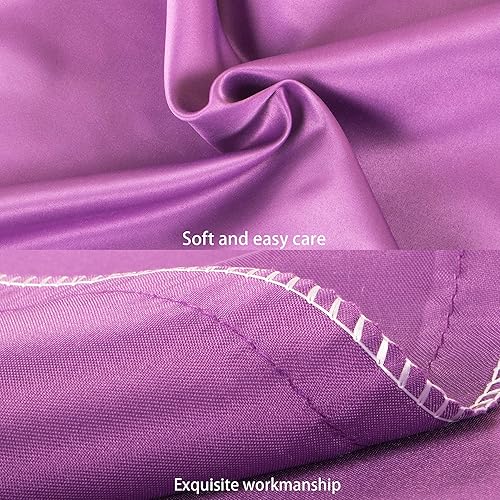 Miniatura 3 de FLXXIE Paquete de 2 fundas de almohada de satén con cremallera para niños pequeños, 13 x 18 pulgadas, lujosas y sedosas, suaves, de viaje, para