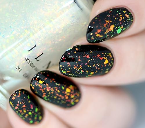 Miniatura 293 de ILNP Madison Ave Esmalte de uñas holográfico metálico rosa antiguo