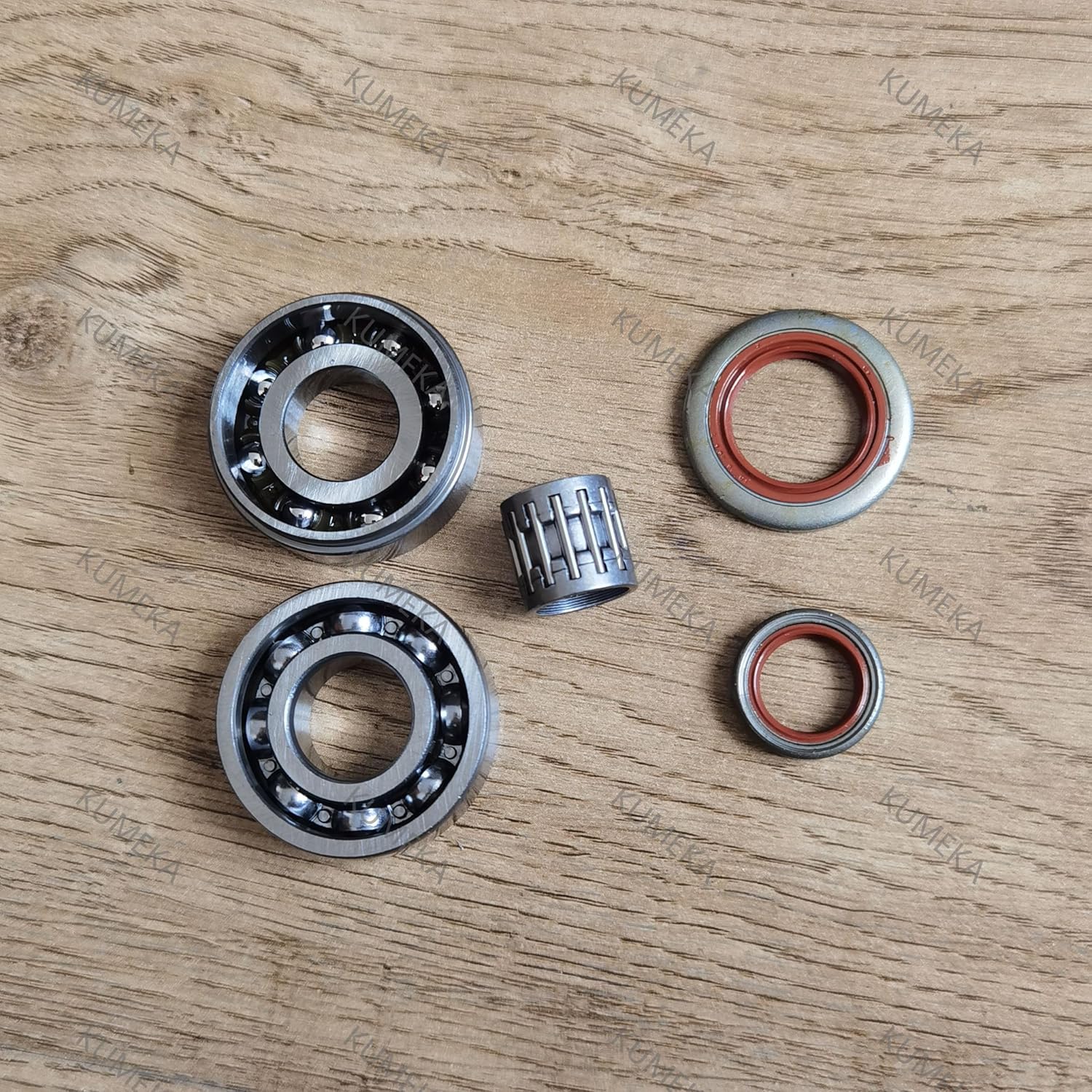 MS440 Crankshaft with Bearings and Oil seal Pin Bearing Assembly Fits Stih-l 044 MS440 Chainsaw Accessories