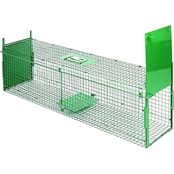 Elbe Pieges A Chat En Fil Acier Galvanise Maf03 80x32x29 Cm Piege De Capture Animaux Sans Cruaute Pieges A Cages Chasse