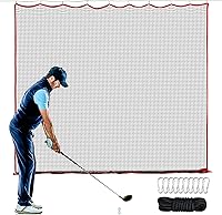 FRANKTECH Heavy Duty Golf Netting 10x10ft, 15x10ft, 20x10ft - Multi-Sport Practice Net for Golf, Baseball, Soccer, Lacrosse Backyard Training