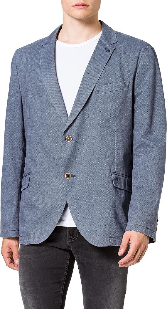 outfit blazer camel hombre