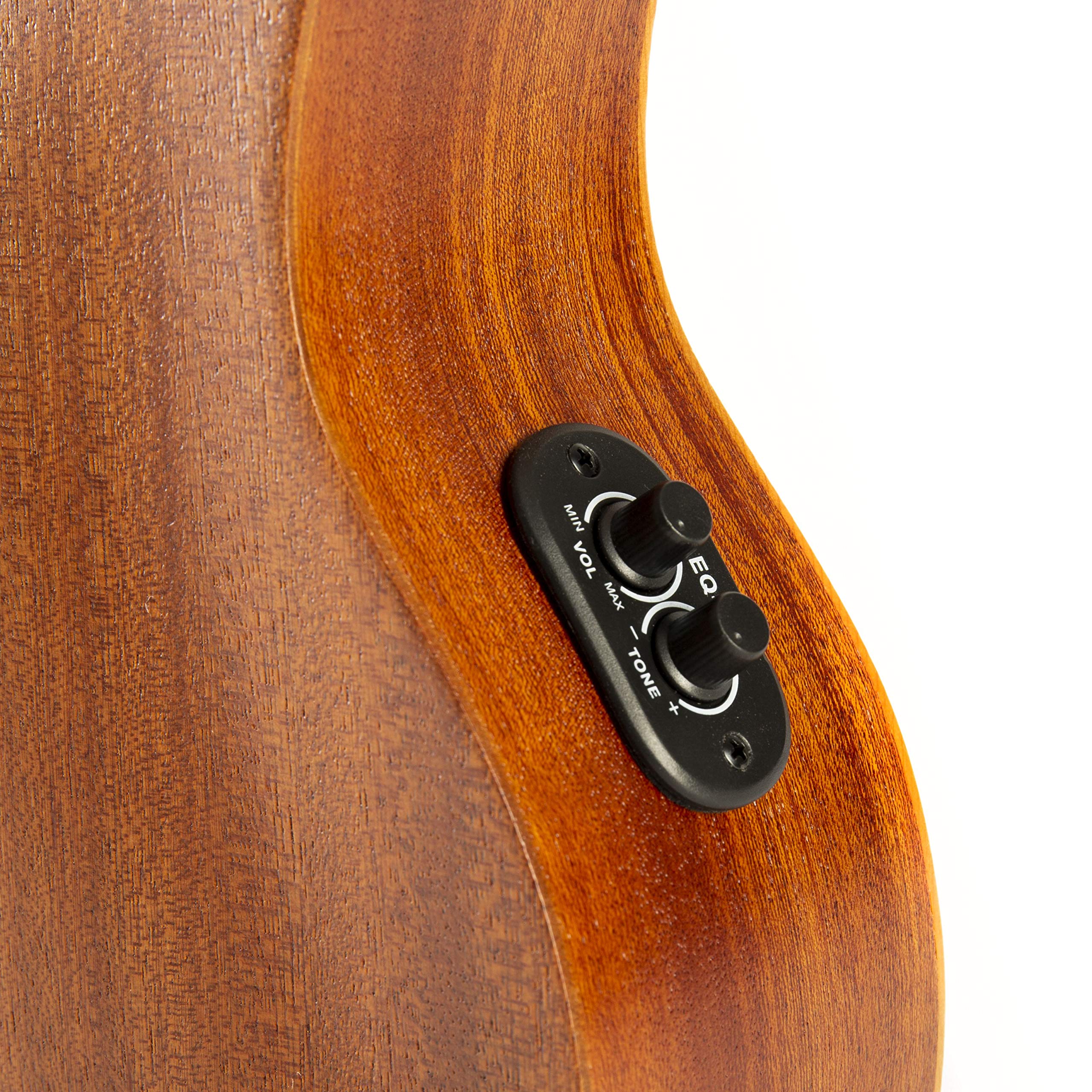 UKE-T SC EQ Thinline Tenor Ukulele mit PU