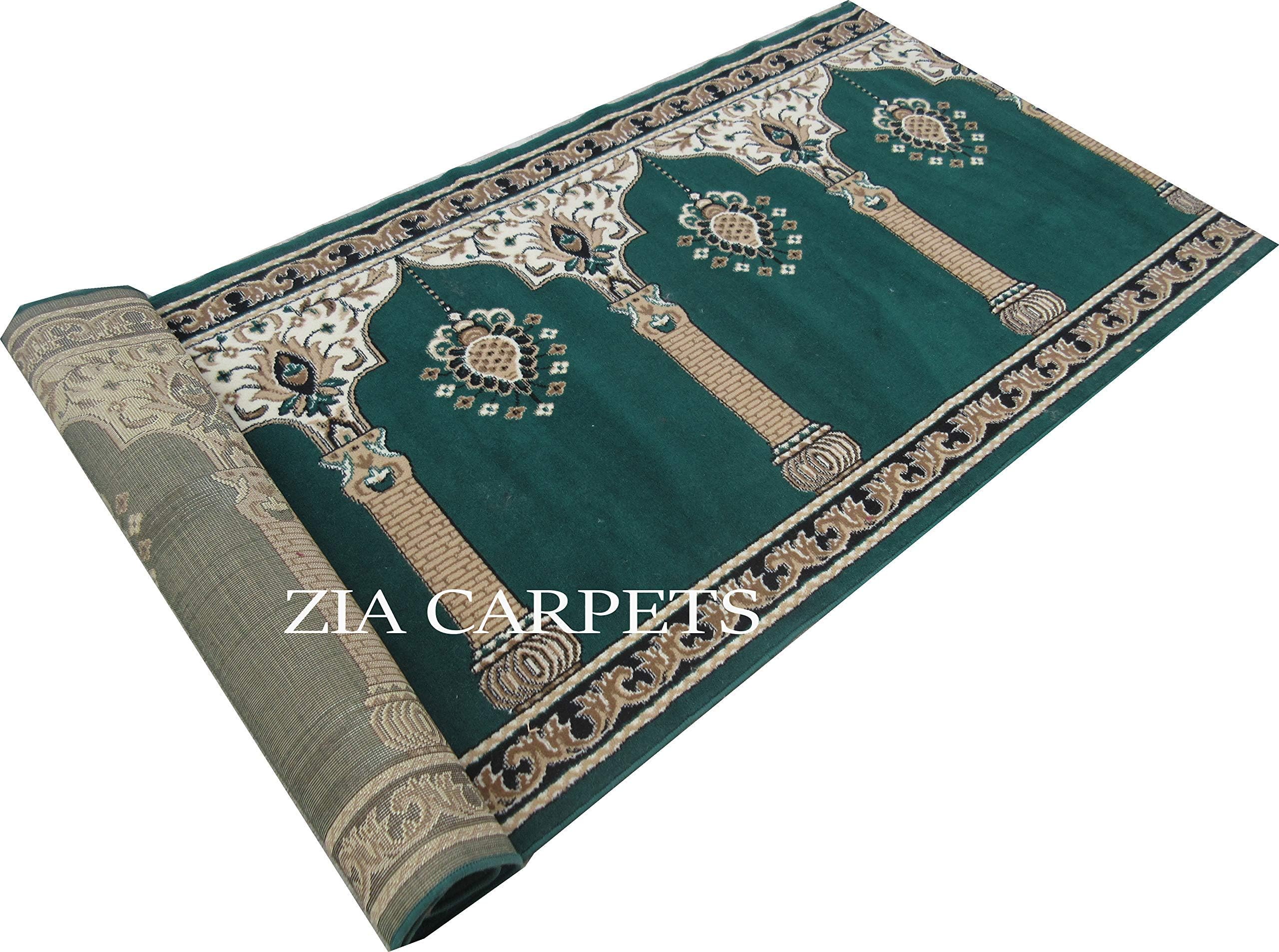 JANAMAZ Prayer Carpet Rolls for MASJID (Mosque) & Gallery Runner Carpet with 0.5 INCH Thickness 4 x 20 Feet