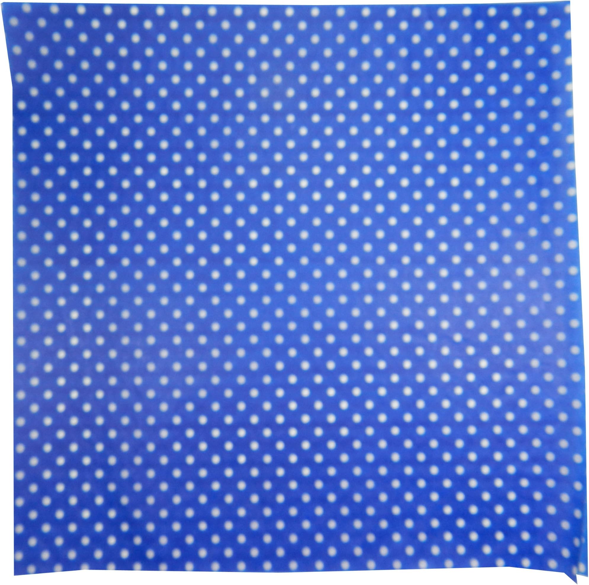 Regency Wraps Treat Sheets Greaseproof Liners For Wrapping Cake and Cookie Boxes, Blue/White, 12"x12" (pack of 50)