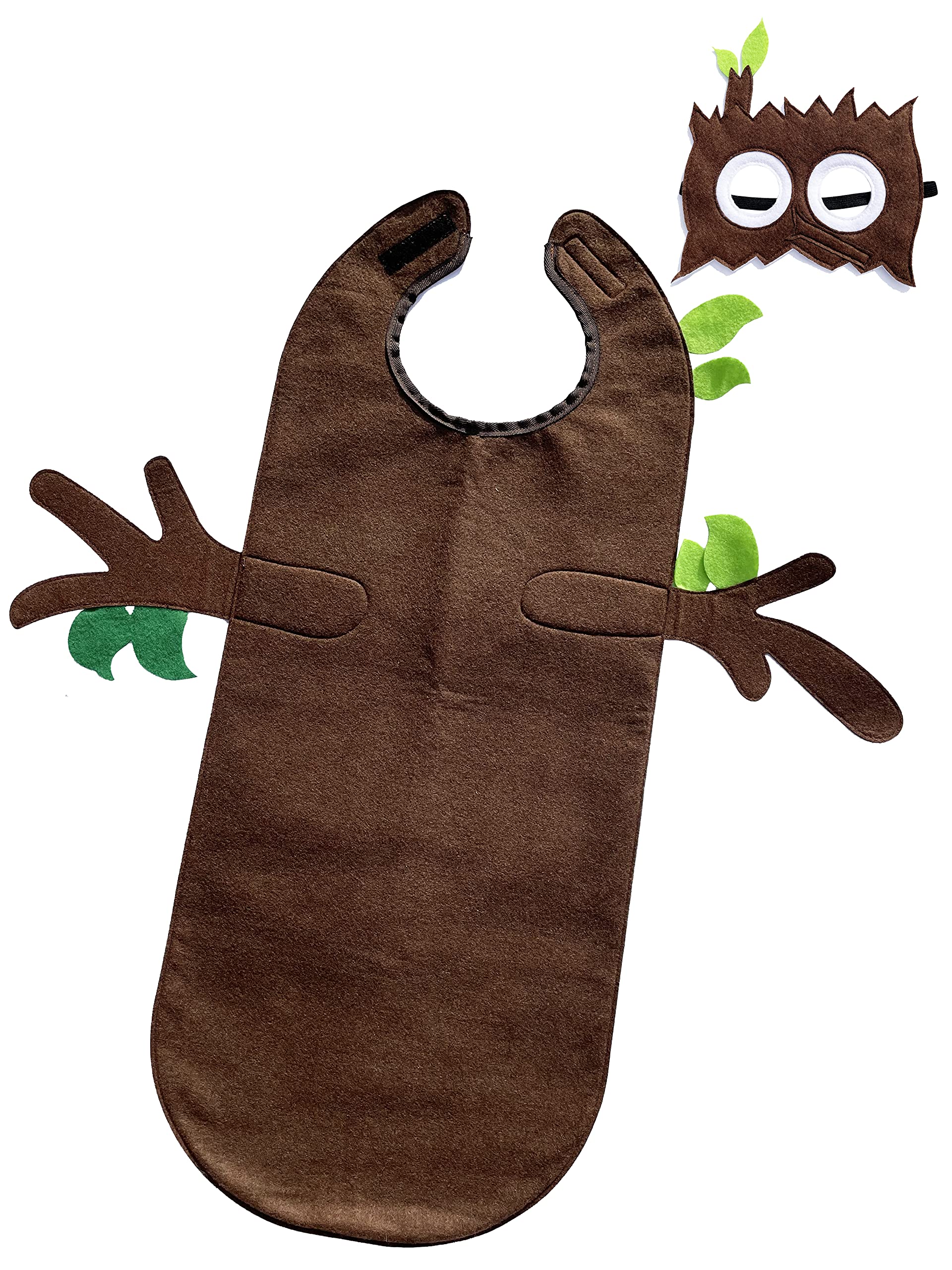 ZAC HOME World Book Day Tree Costume Outfit for Kids/Toddlers, Boys and Girls for 3-12Y for Height 100cm-150cm