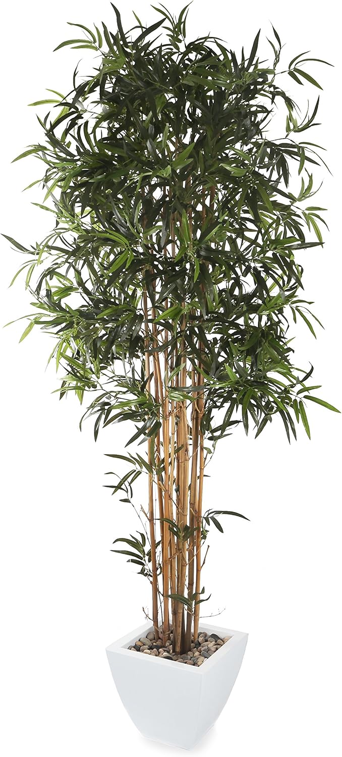 Closer2Nature Artificial 6ft Golden Bamboo Tree, Indoor and Outdoor