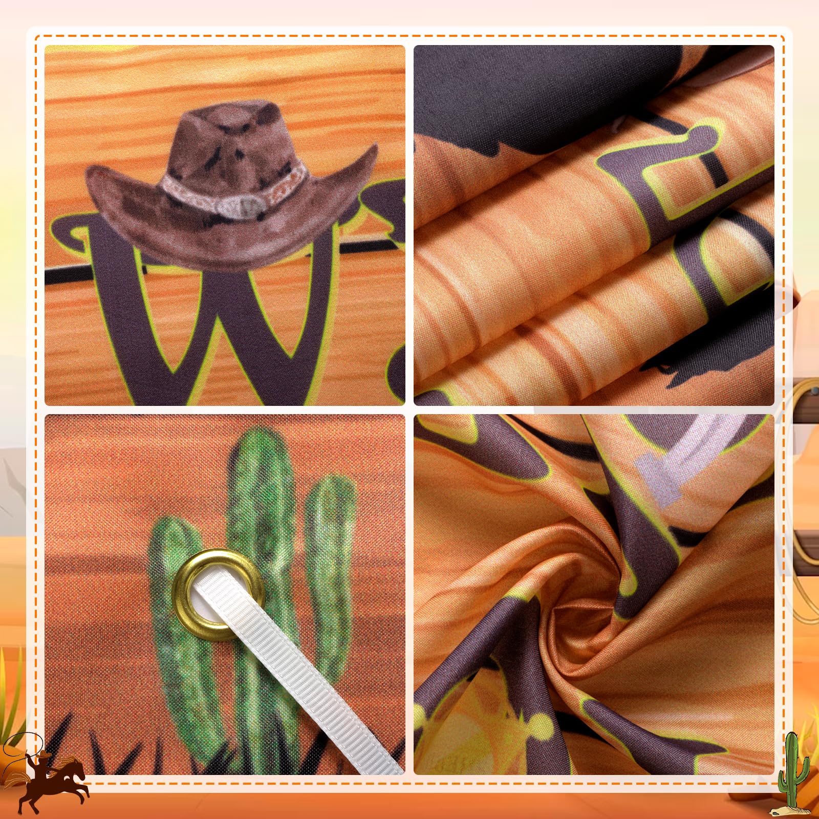 Country western decoratie voor Western themafeesten