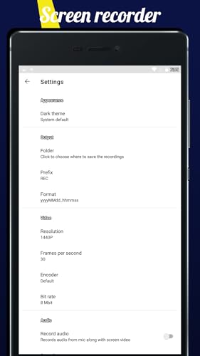 Screen recorder - HD Recorder game recording to record screen & take screenshot in high quality No A