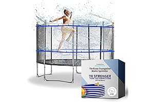 ThrillZoo Trampoline Sprinkler for Limitless Summer Fun