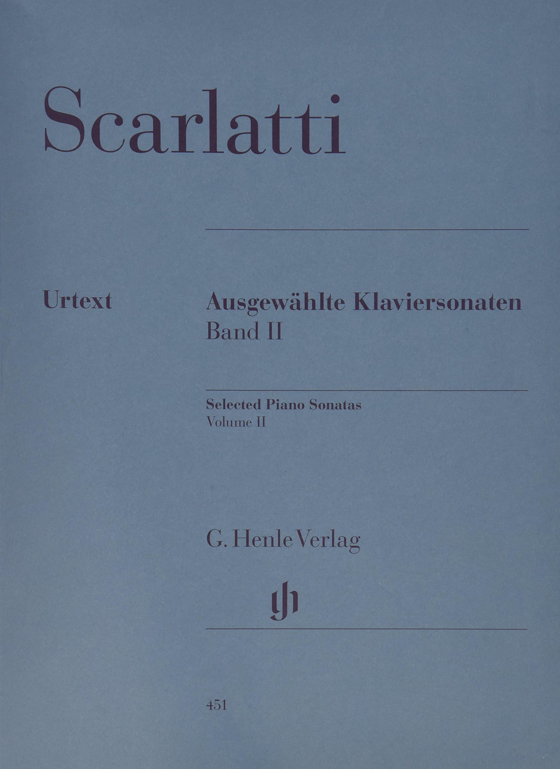Selected Piano Sonatas Volume Ii (Scarlatti) (Multilingual Edition)