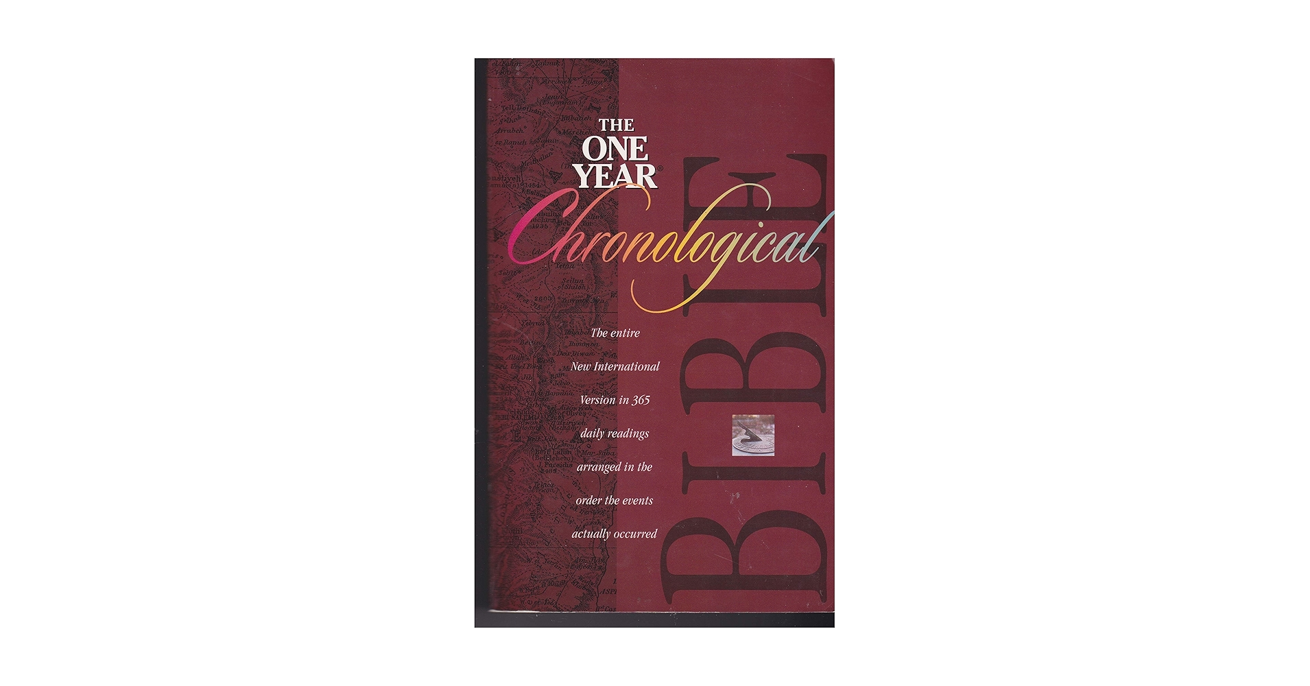 洋書 CHRONOLOGICAL BIBLE The NKJV, Open Bible, Black Leathersoft, Red Letter, Comfort